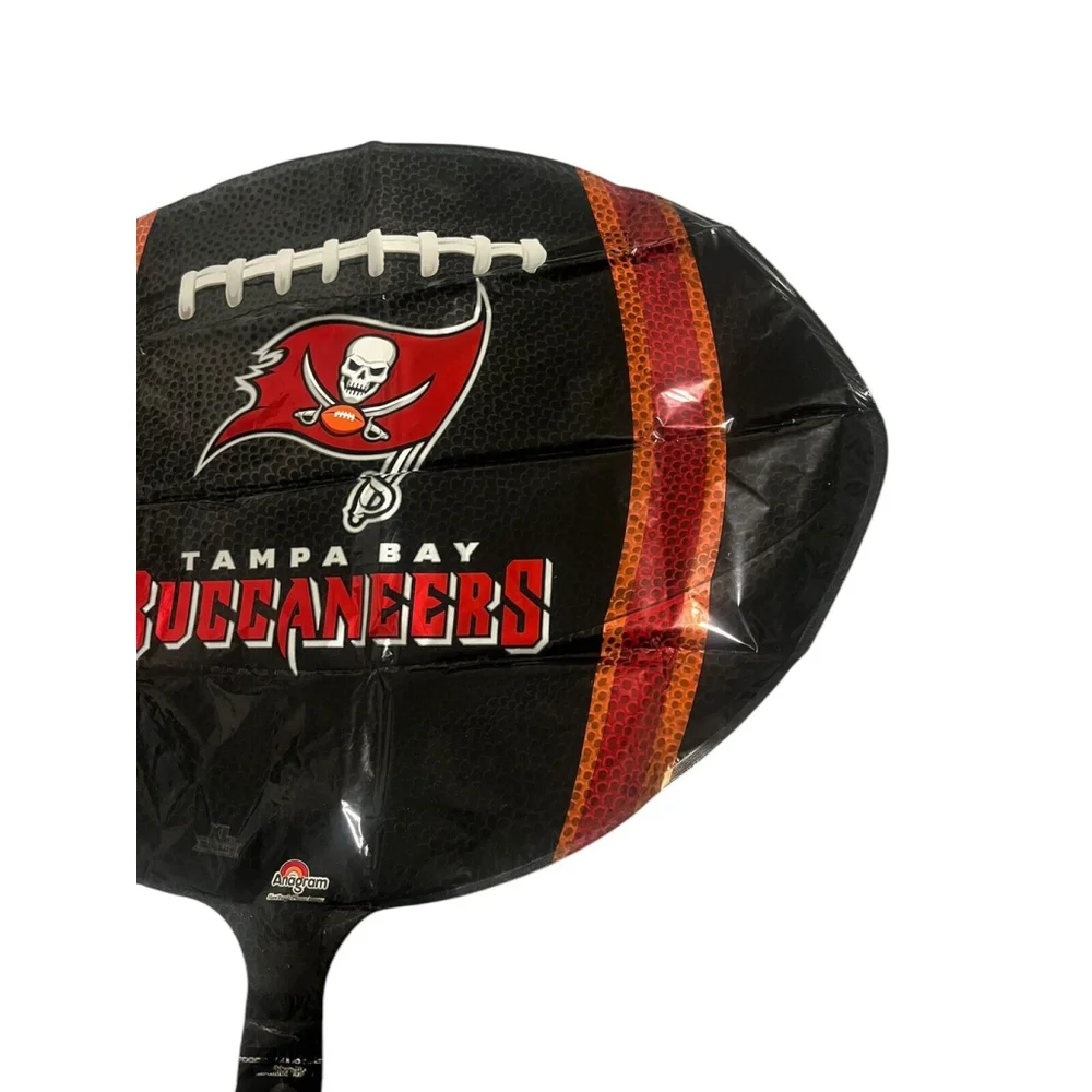 Tampa Bay Buccaneers Mylar Balloon Helium Grade Lot of Five Football 20x16 NEW